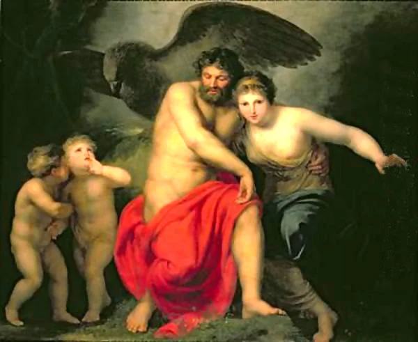 Zeus and Hera on Mount Ida, 1775, by Andreas Or Andries. CC ASA 3.0