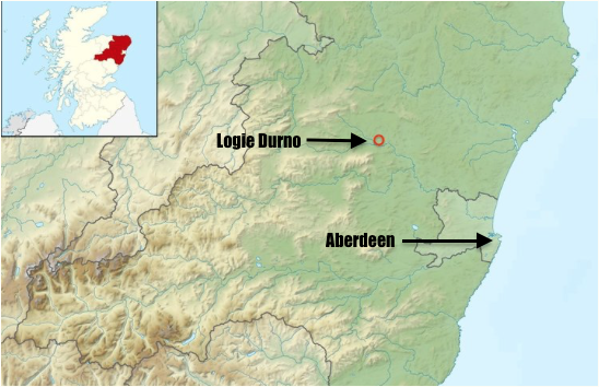 Logie Durno Roman Camp.