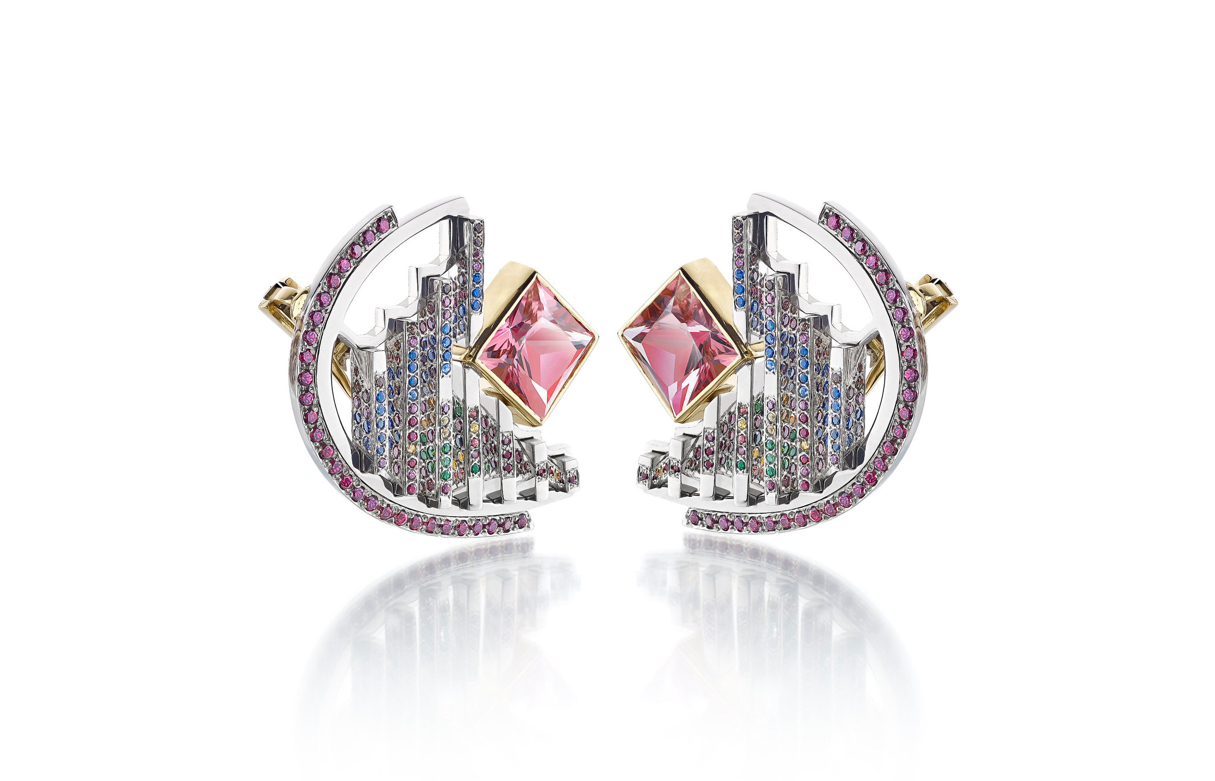 VICKY LEW LONDON thalurania & colombia earrings image courtesy of designer 