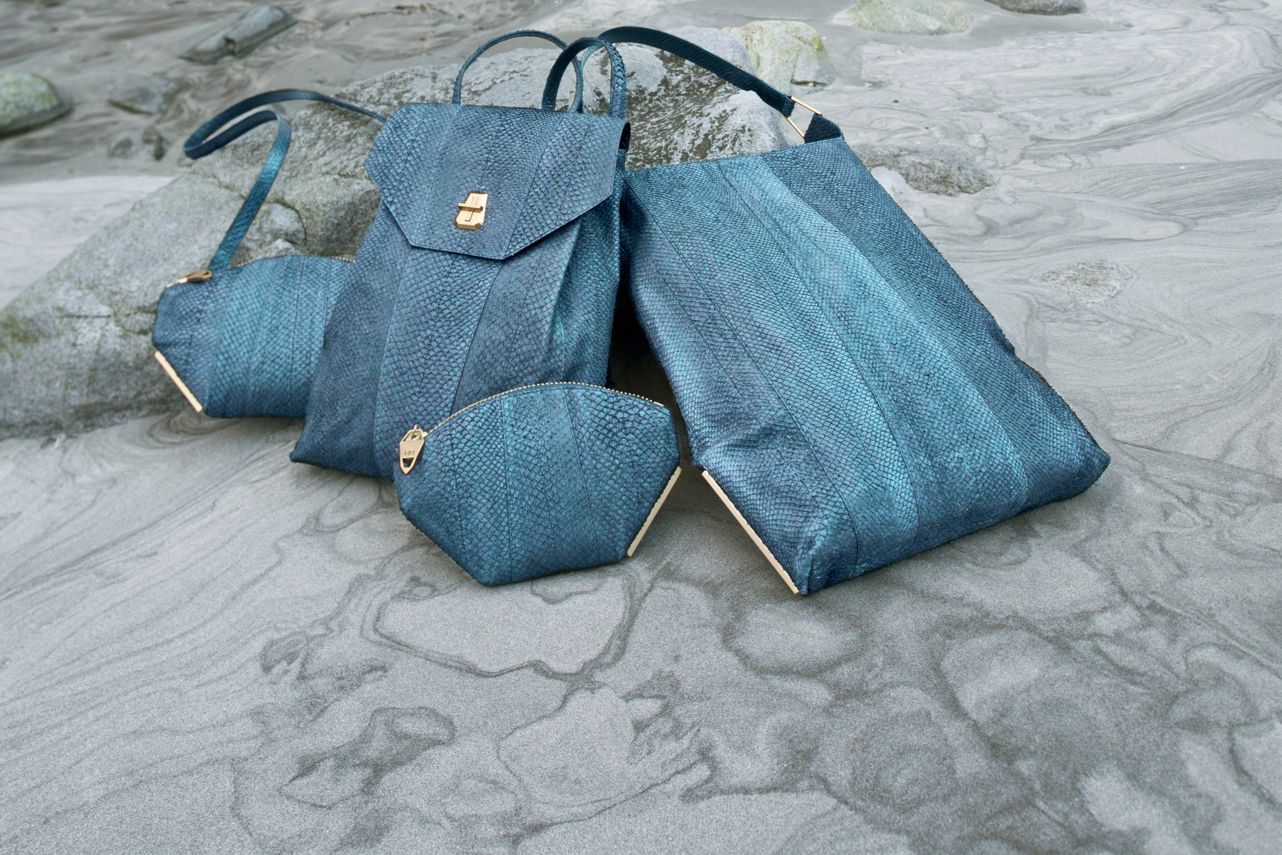 AITCH AITCH collection in teal image courtesy of designer