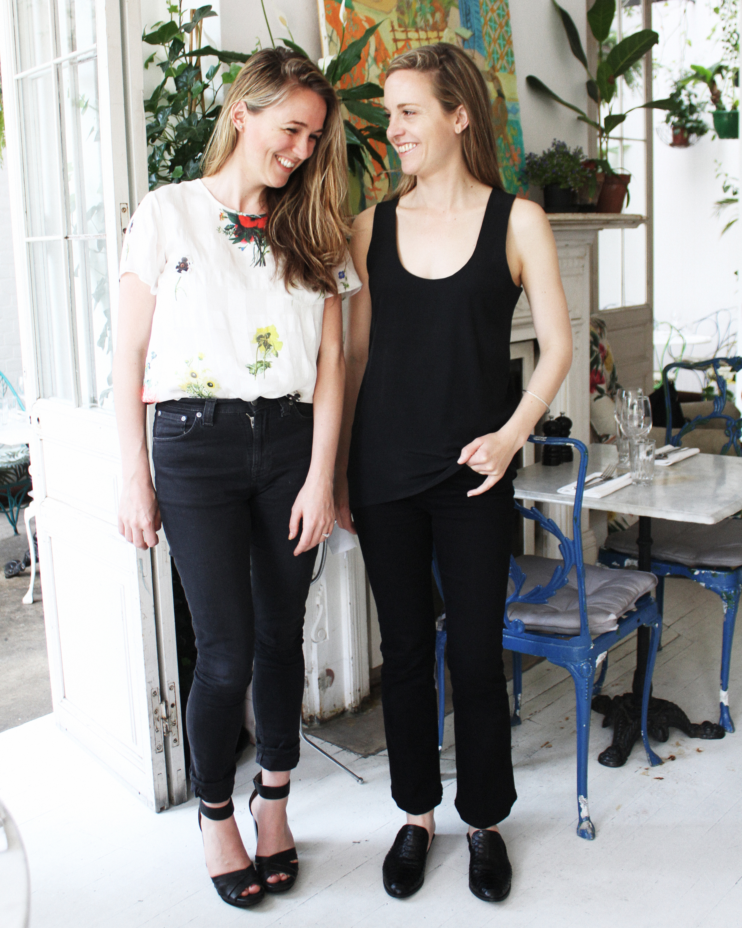 CORA HILTS & NATASHA TUCKER at bourne & hollingsworth buildings, london by bec o’conner for black neon digital