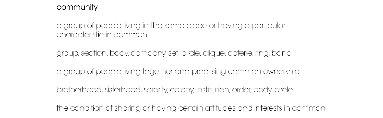 community building