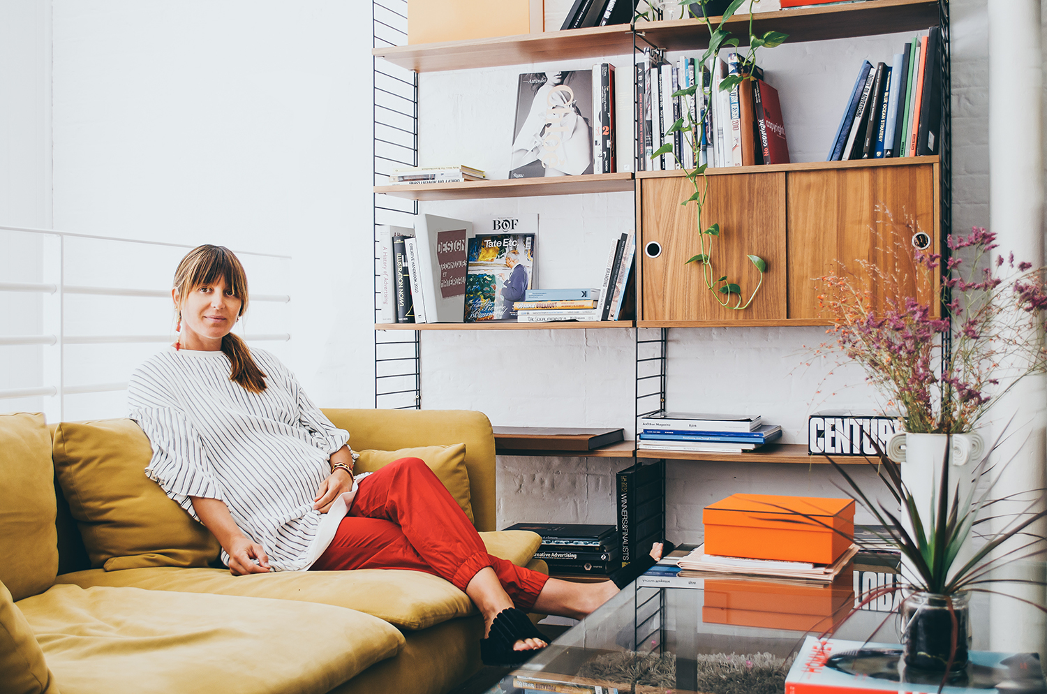 Sunshine Bertrand in her office in London