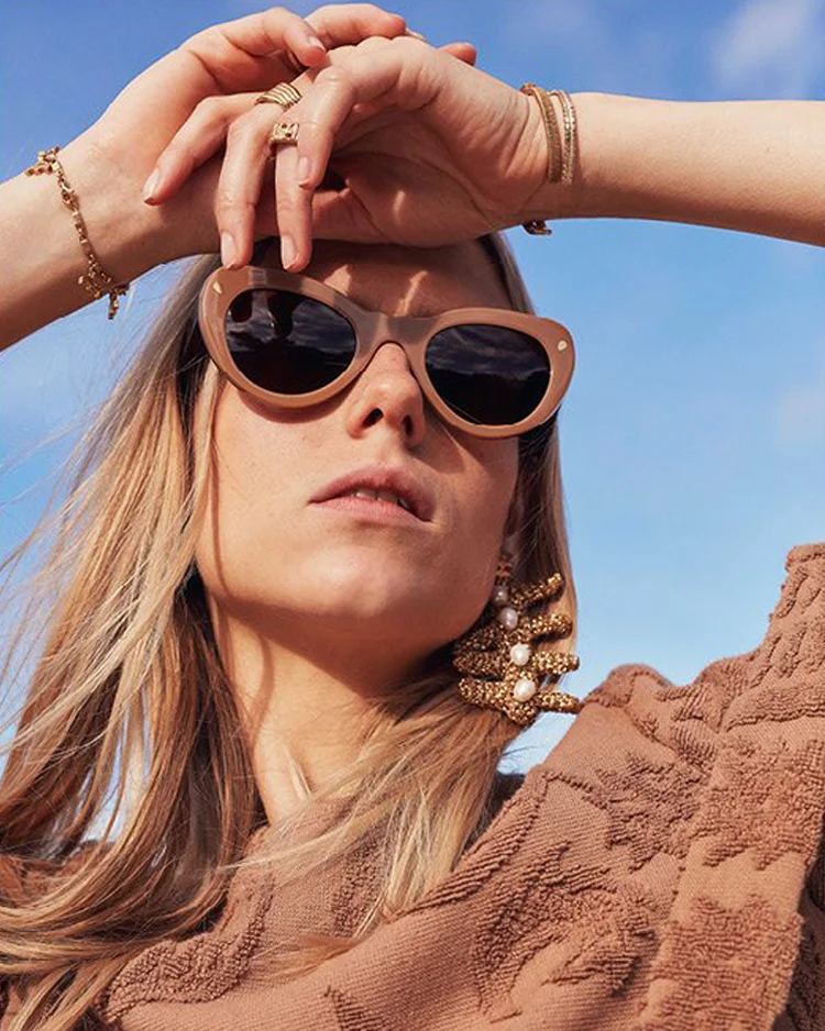 Lucy Folk Journeyman sunglasses created with Sunshine Bertrand