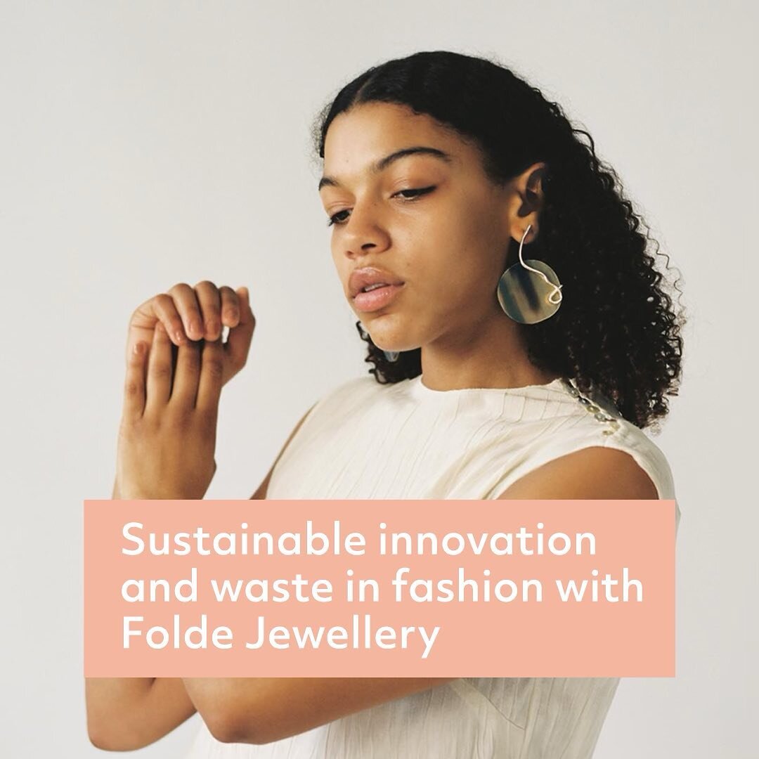 We'd love you to join us in conversation with @foldejewellery @atelier100official a brand-new space for the creatives, makers and manufacturers of London.

Sustainable innovation and waste in fashion with Folde Jewellery moderated by @jodimuterhamilt