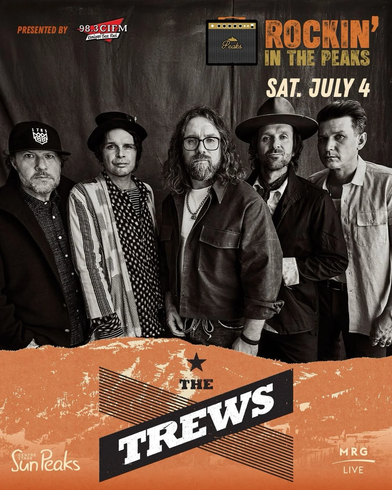 We&rsquo;re excited to announce that we&rsquo;ll be at Rockin&rsquo; the Peaks in beautiful BC on July 4!