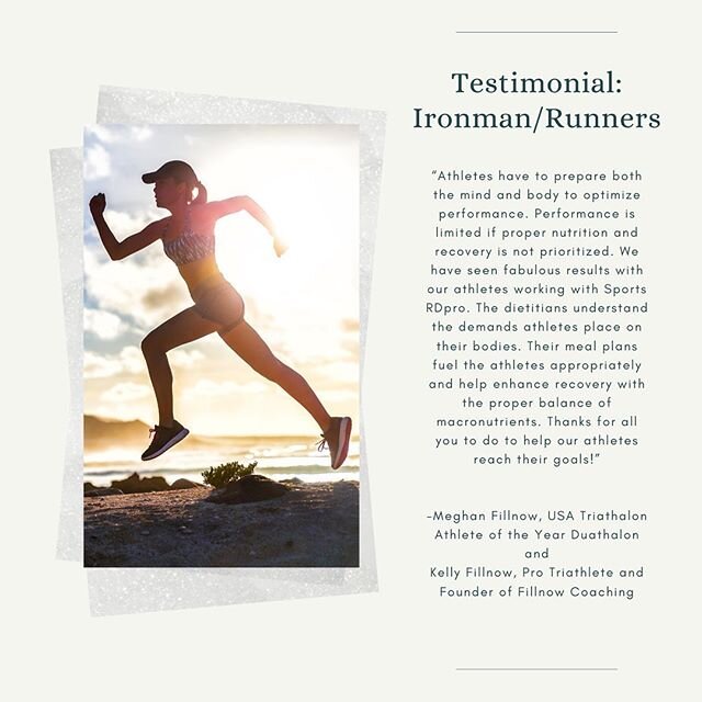 Testimonial Tuesday 🌟 .
Our clients are what make our jobs so fun and rewarding! When we get to support the best of the best, it&rsquo;s even more exciting. Endurance athletes requirements are specific and demanding. Working with runners, cyclists, 