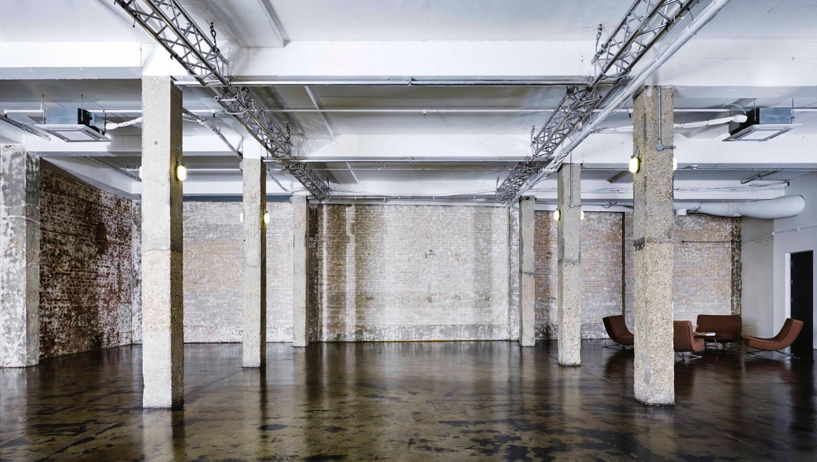 Wapping warehouse and studio wedding venue
