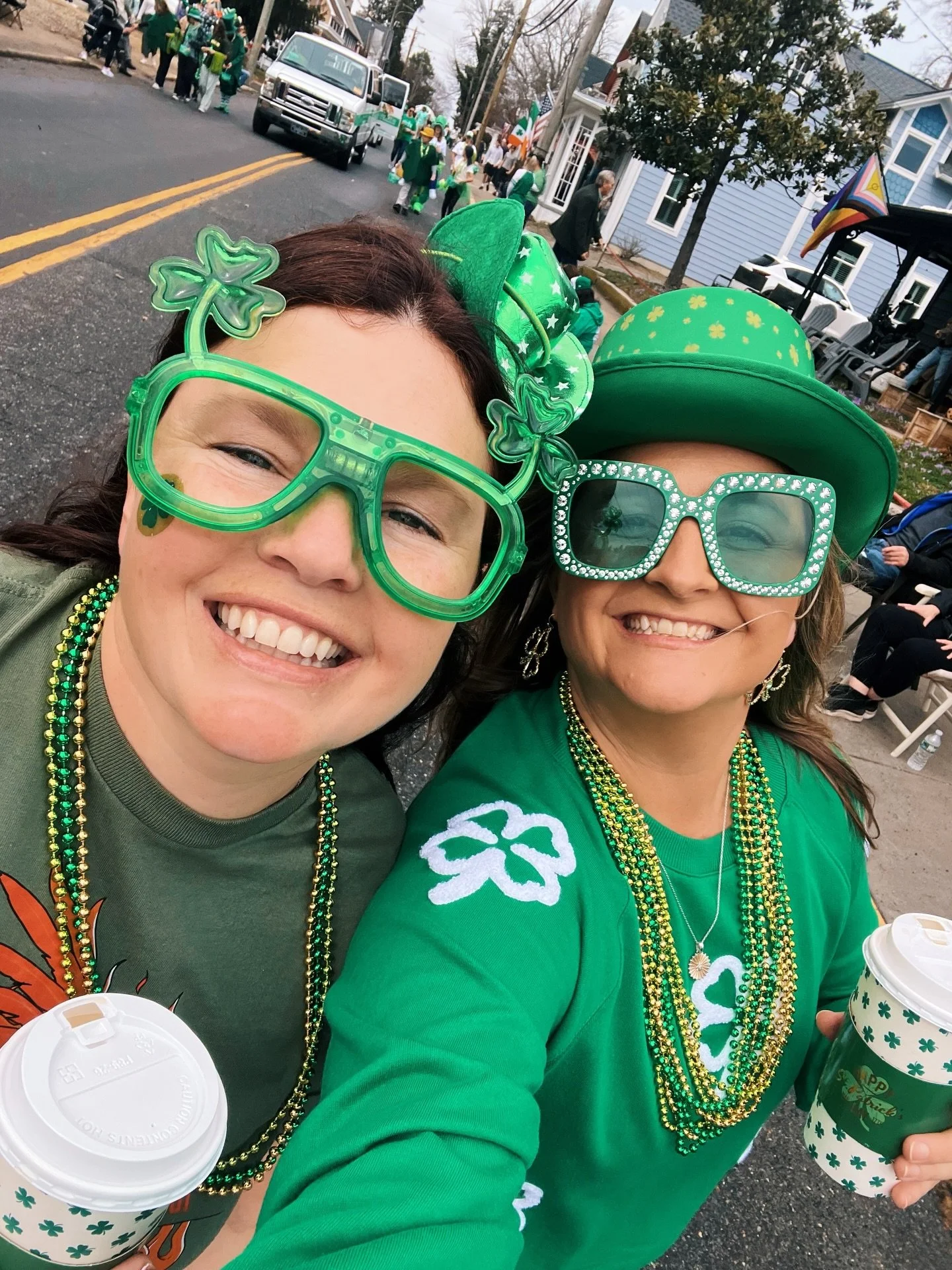 THE BEST day of the year in Milton&hellip;the Milton St. Patrick&rsquo;s Day Parade! So so so much fun as always. It&rsquo;s the absolute besttttt 🍀 Watched Mom walk in the parade. Got to see so many fun friends. Our best friends @beerandbaguettes a