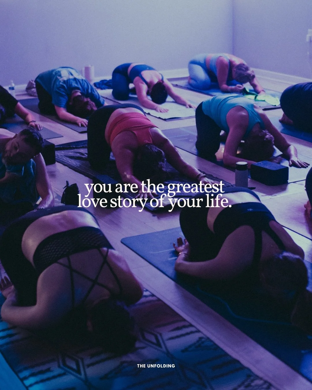 the longest relationship you will ever have is with yourself. your longest love. your one constant.

from your very first breath until your very last, it has always been you, my loves.

this week&rsquo;s unfolding is L-I-V-E liveeeee and it&rsquo;s a