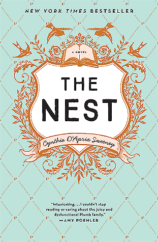 All the feels. ALL THE FEELS. My emotions were all over the place while reading THE NEST. I was so invested in these crazy, flawed characters. Also, loved the shout-out to my hometown in the book. 