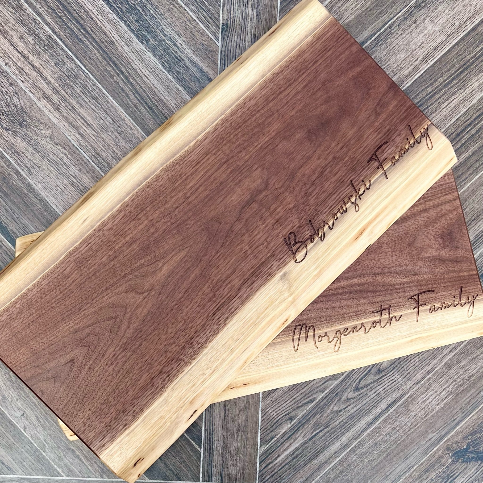 Live Edge Charcuterie Board