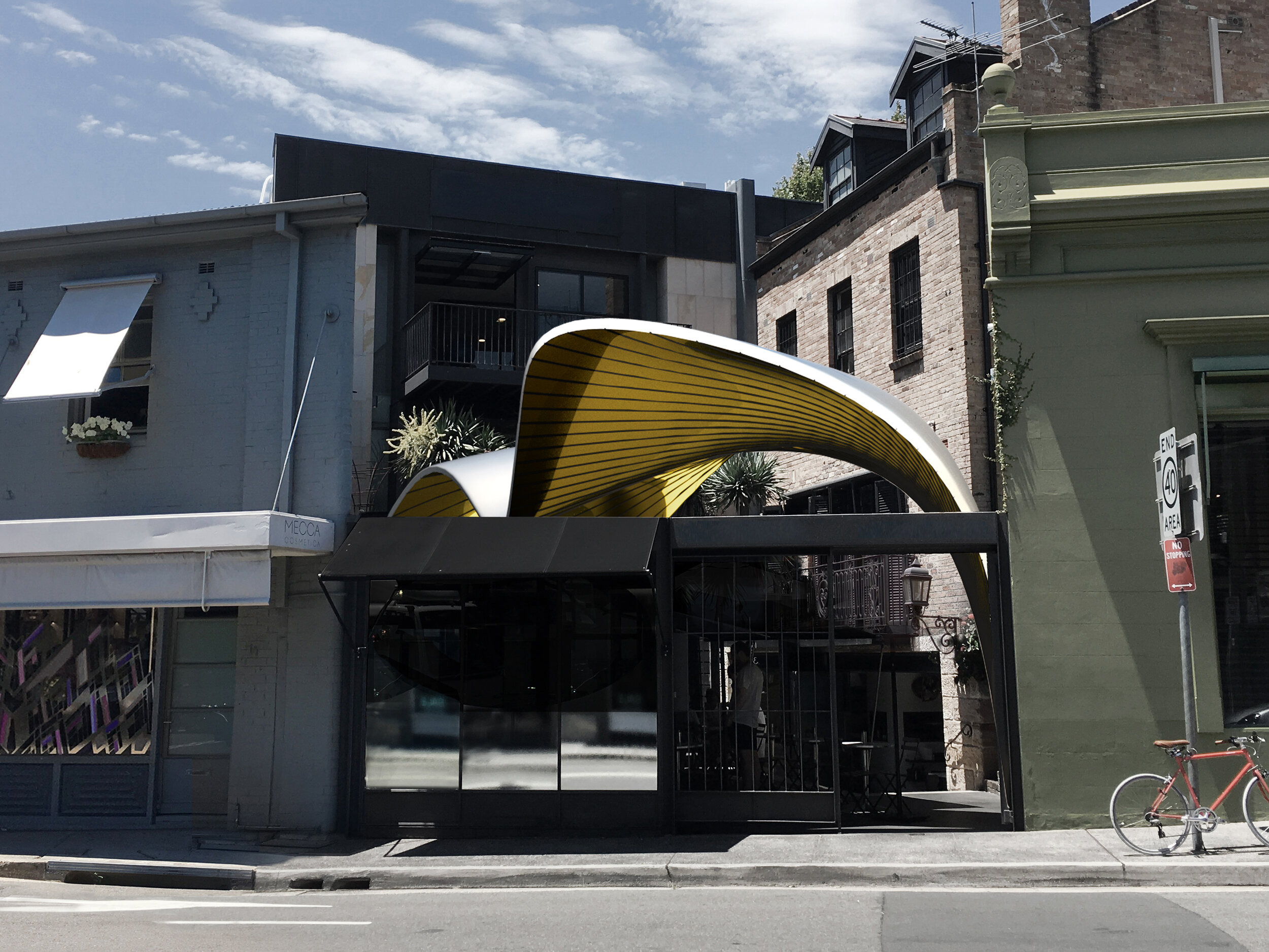 Jackie's Cafe Roof - Sydney 
