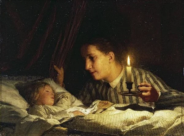 Albert-Anker-Jeune-mère-contemplant-son-enfant-endormi-1875.jpg