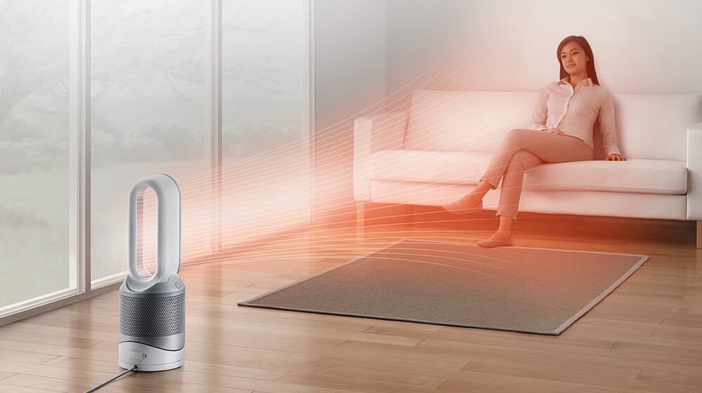 Dyson’s Pure Hot+Cool Link not only heats and cools; it cleanses the air around it. | Source: Dyson site