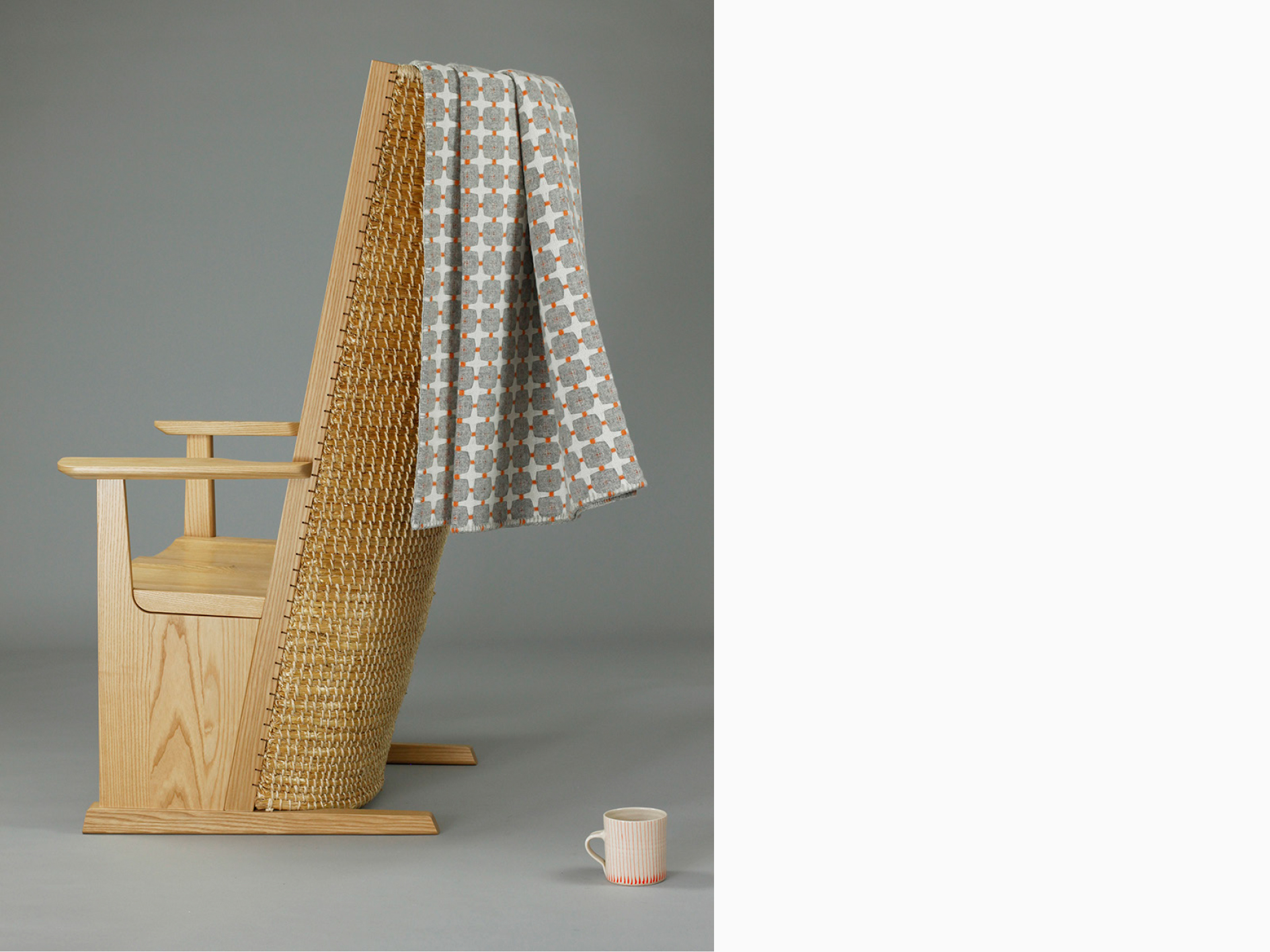 Eleanor_Pritchard_625_Line_blanket_on_Scapa_Chair_by_Simon_Pengelly.jpg