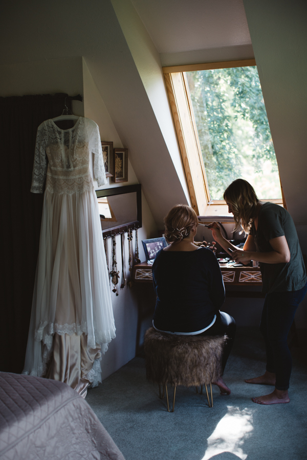 Katie + Trevor Spokane Barn Wedding