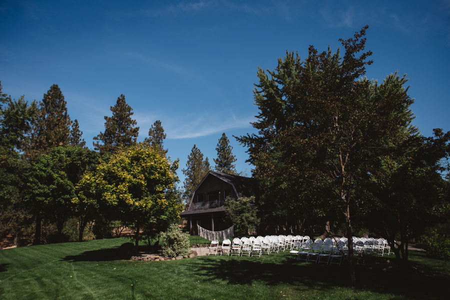 Katie + Trevor Spokane Barn Wedding