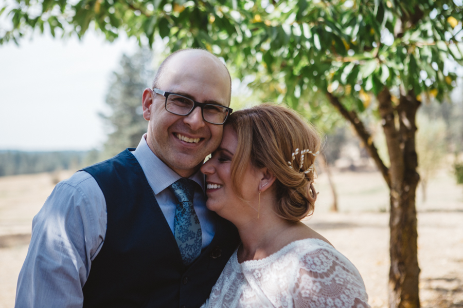 Katie + Trevor Spokane Barn Wedding