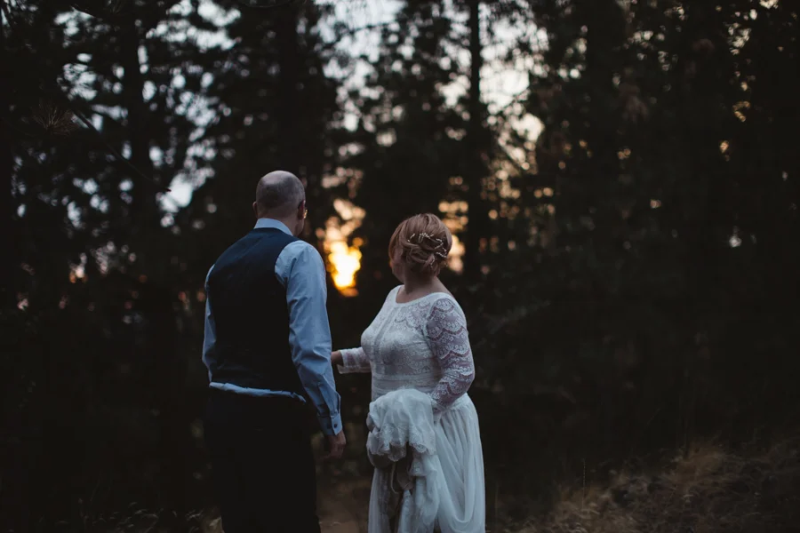 Katie + Trevor Spokane Barn Wedding