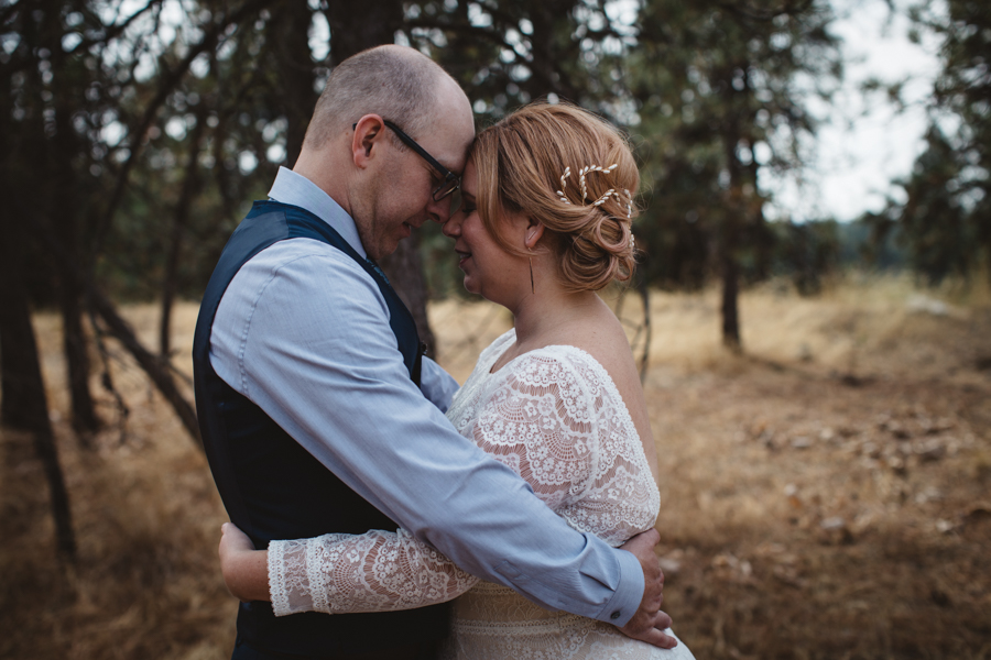 Katie + Trevor Spokane Barn Wedding