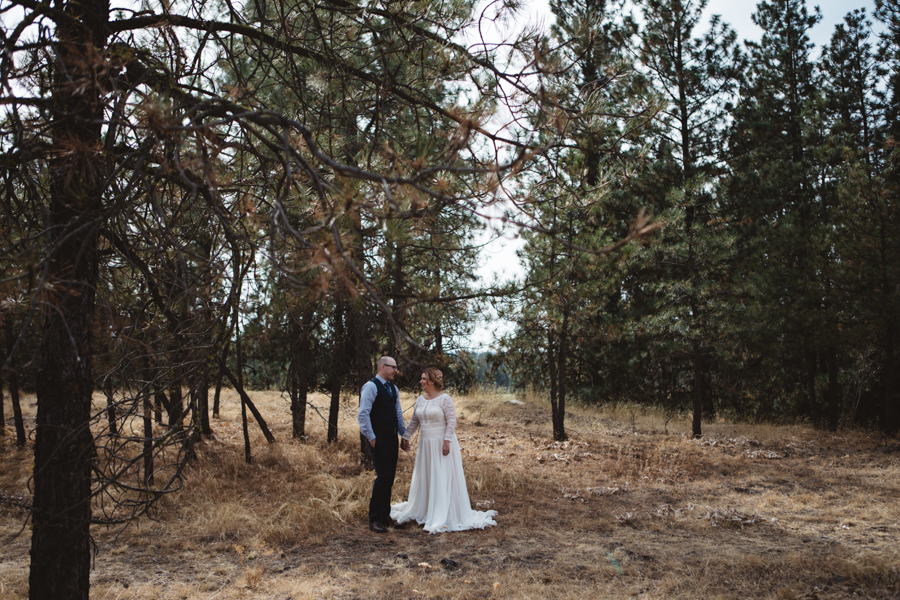 Katie + Trevor Spokane Barn Wedding