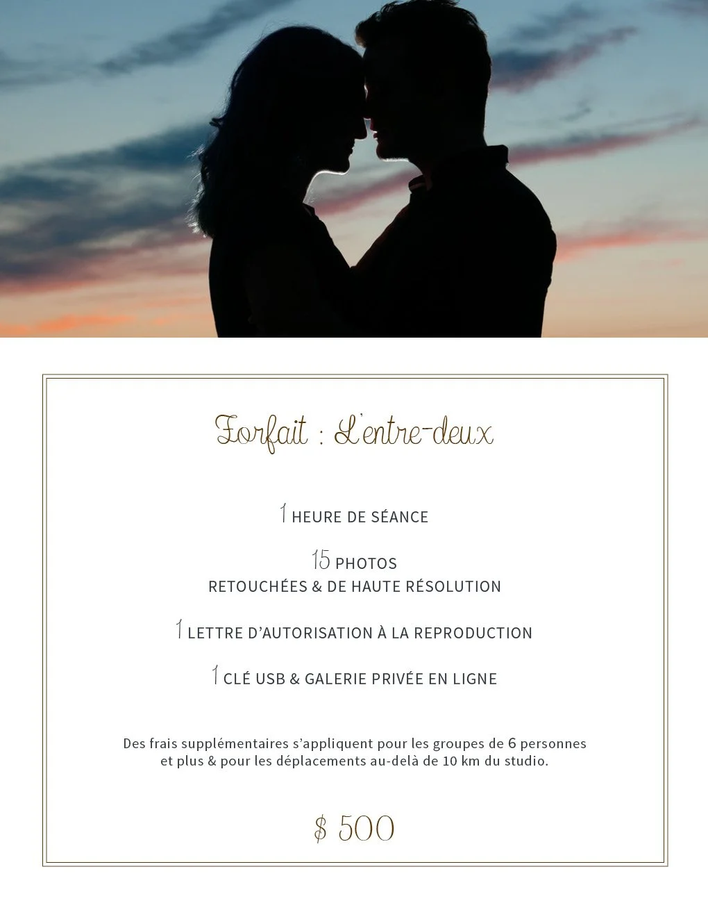 Service Portrait — Jeannine Clément photographe