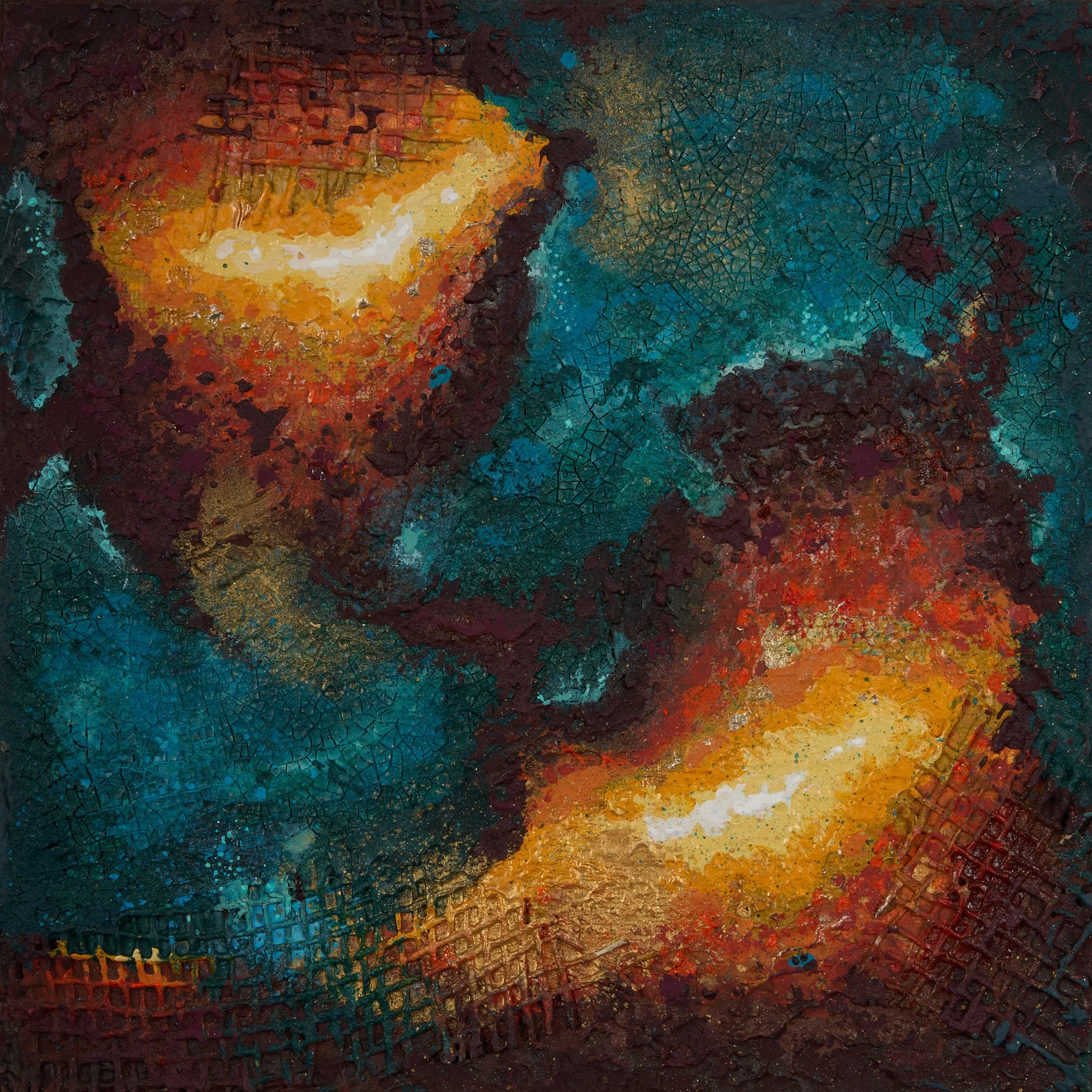 "Light In The Dark"
8"x8"