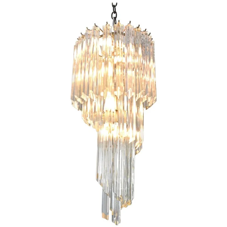 Camer Spiral Chandelier, Italy, 1970s