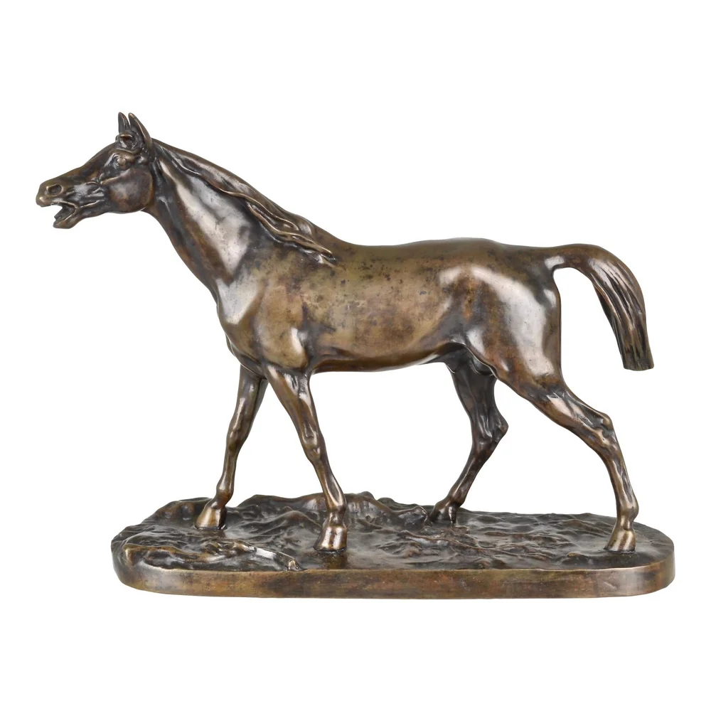 P J Mene Bronze Sculpture Of Horse France 19th C Awk