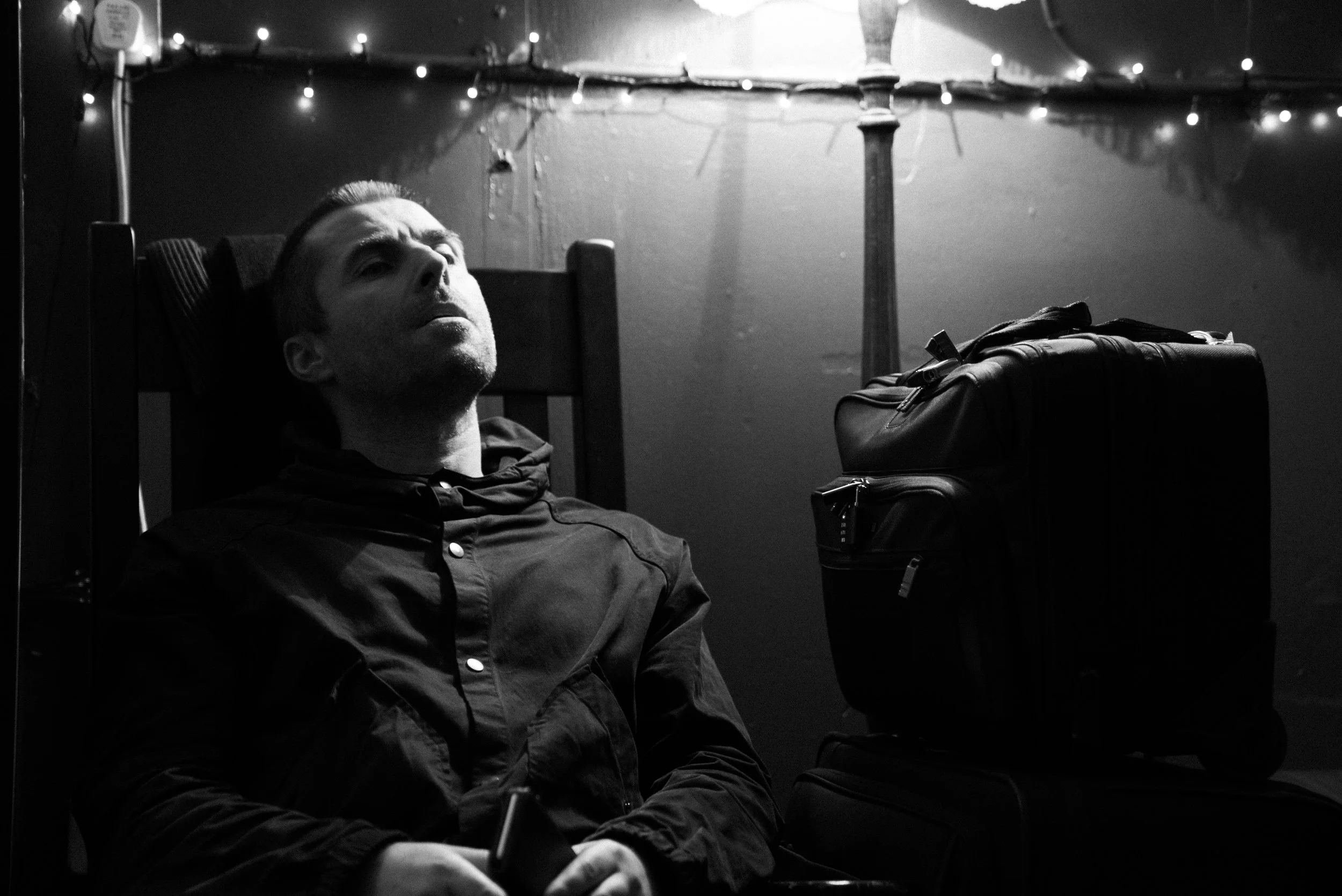 Liam Gallagher - On Set of 'Come Back To Me'