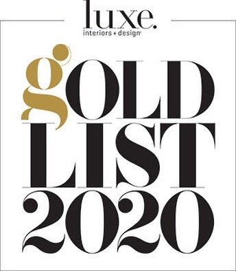 We are beyond thrilled to be included in the @luxemagazine #goldlist2020. Thank you @pamelajaccarino and the great team at Luxe for the love. Check out the issue on the newsstands now!