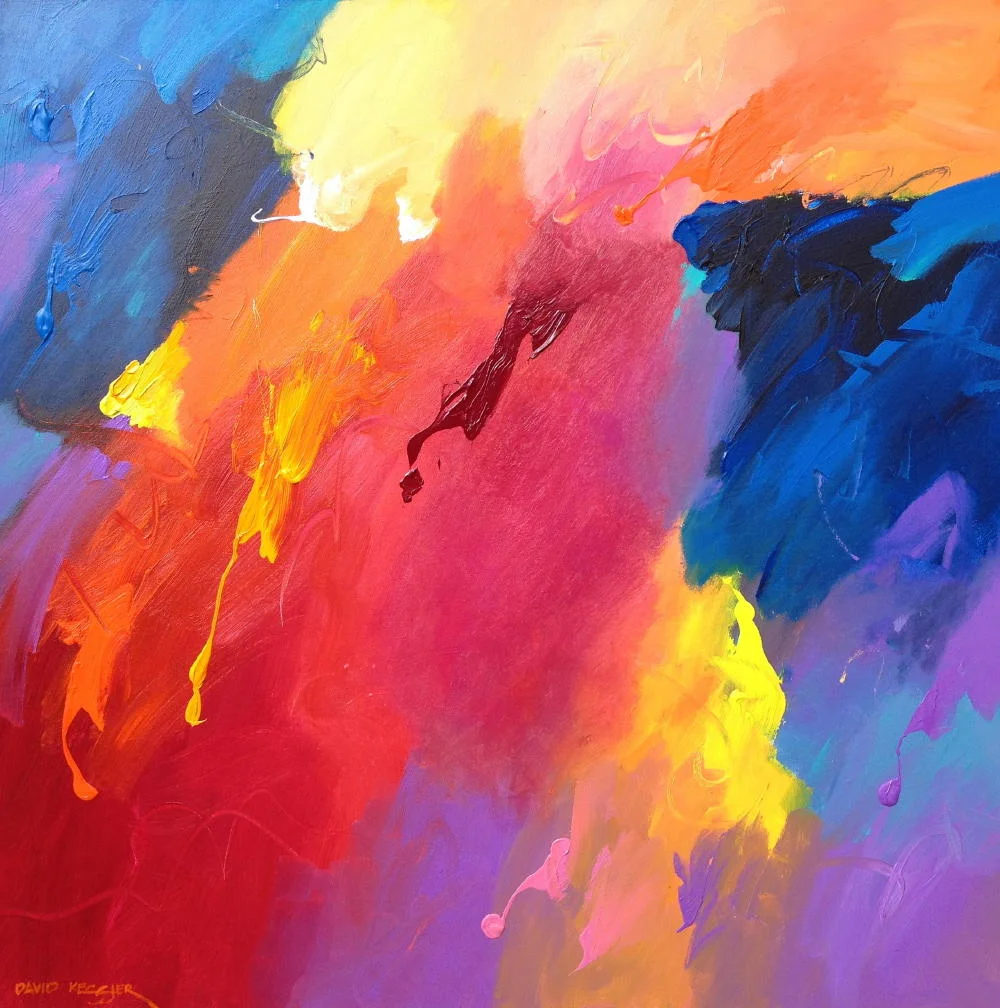 Abstract Painting M. Kessler Fine Art