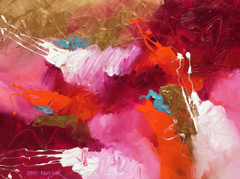 "Sonic Boom 5" 30x40 Acrylic on Canvas