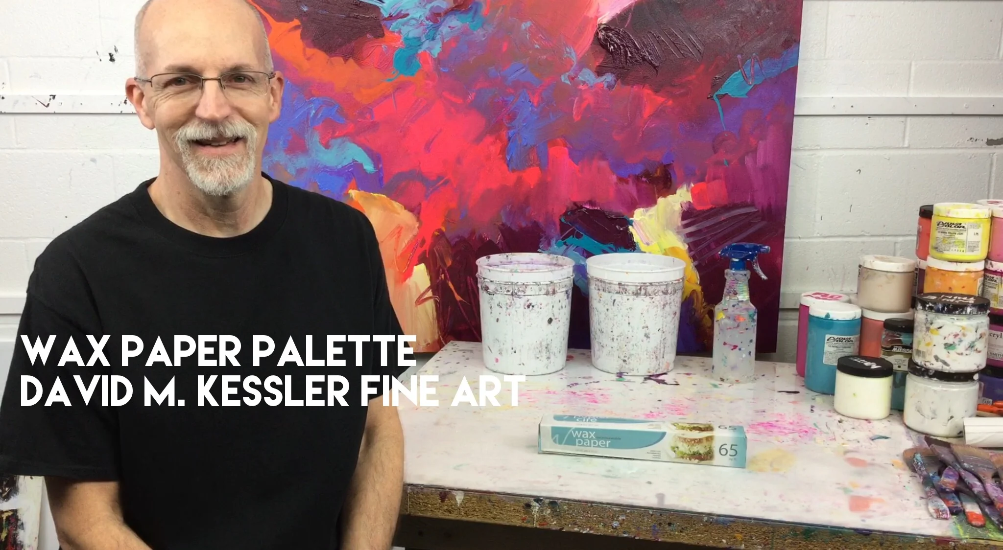 Using a Wax Paper Palette