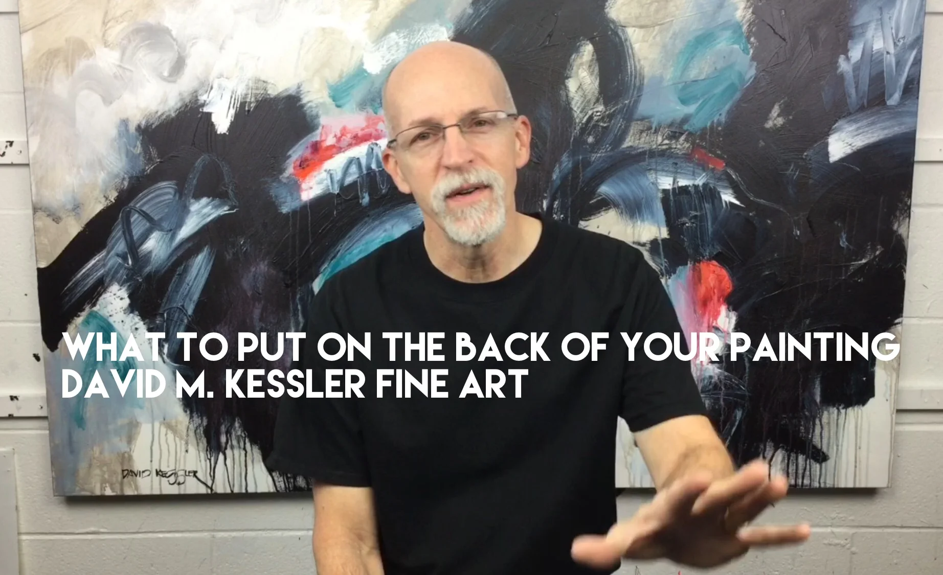 What to Put on the Back of Your Painting