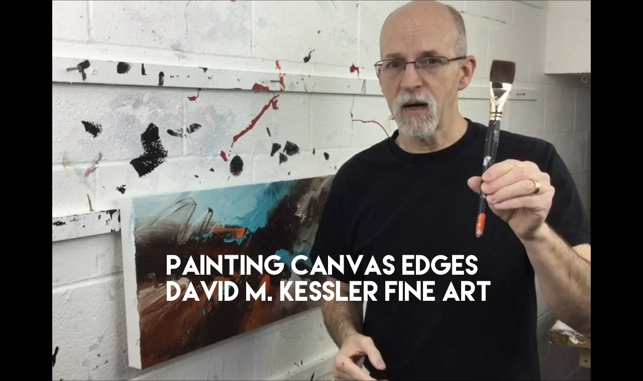 Painting Canvas Edges