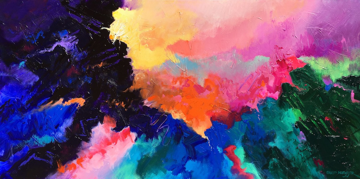 "Morning 3" 36x72 Acrylic on Canvas