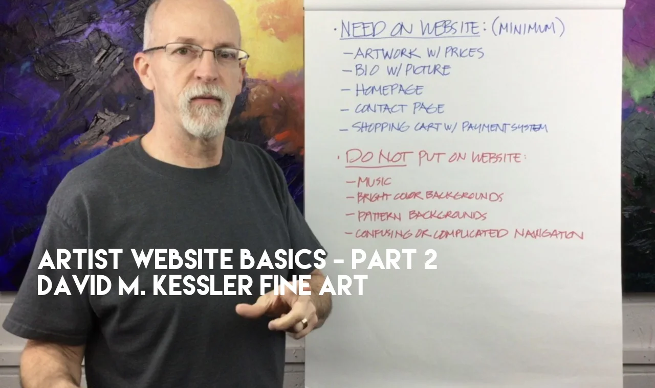 Artist Website Basics-Part 2