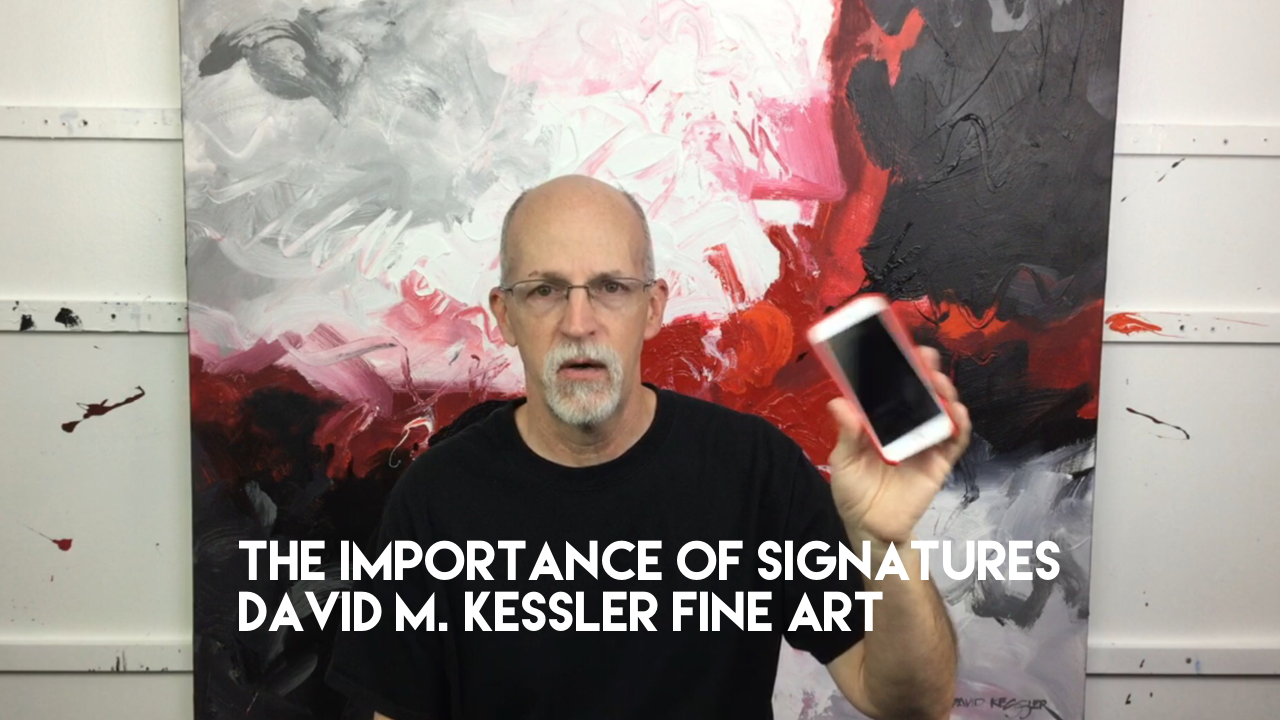 The Importance of Signatures (on your artwork)
