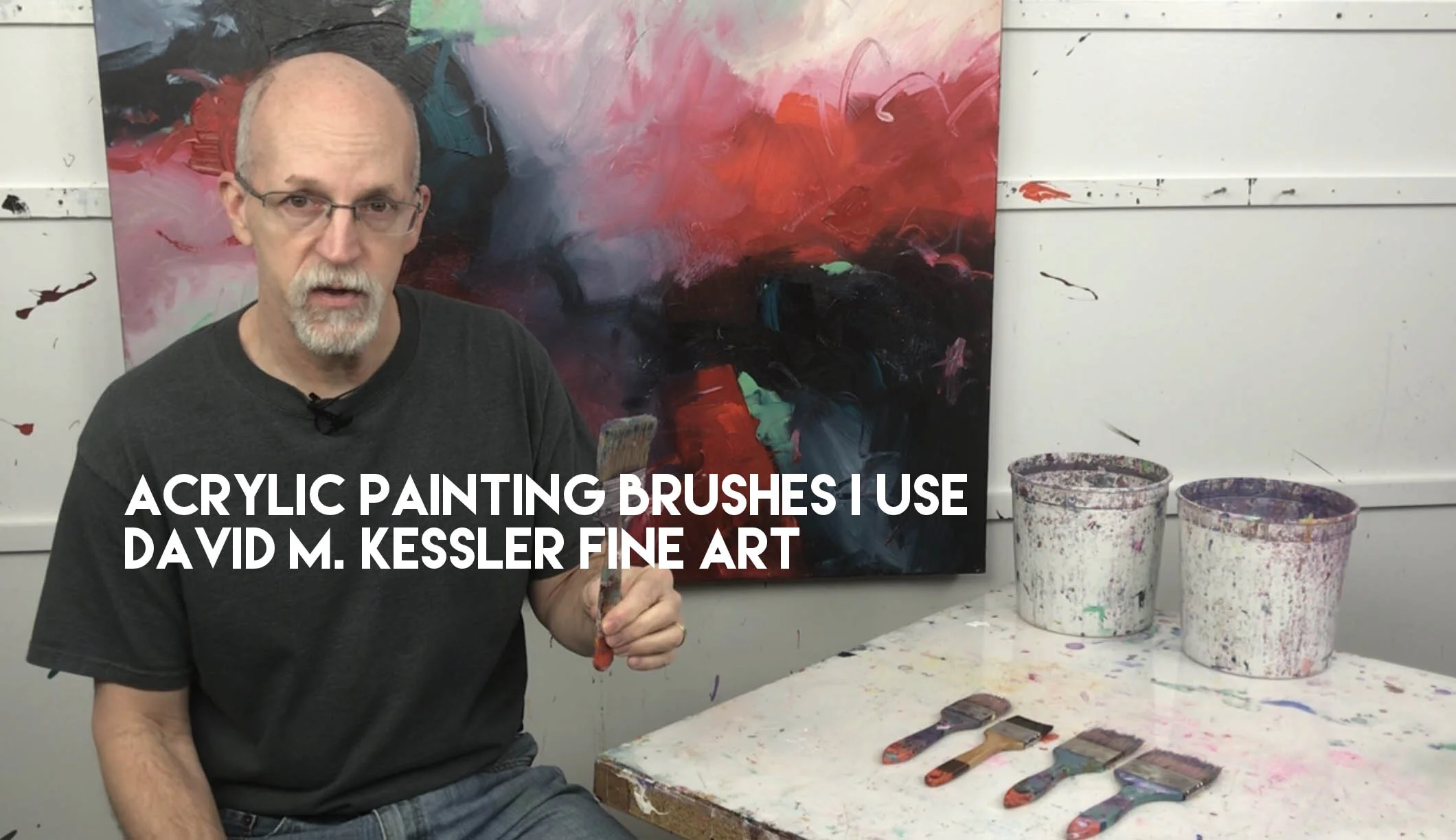Acrylic Painting Brushes I Use