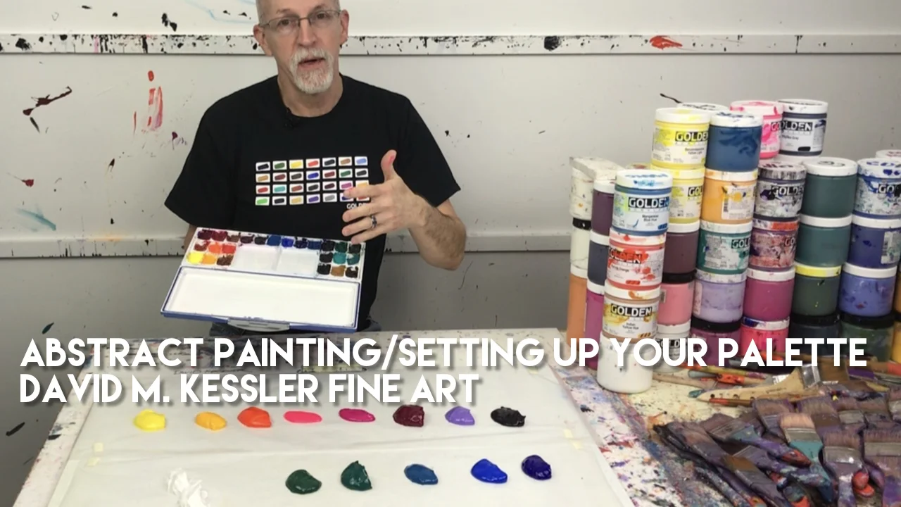 Abstract Painting-Setting Up Your Palette
