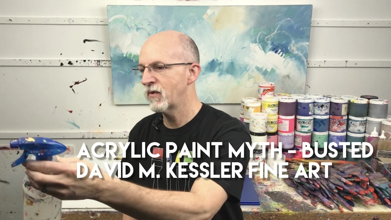 Acrylic Paint Myth - Busted