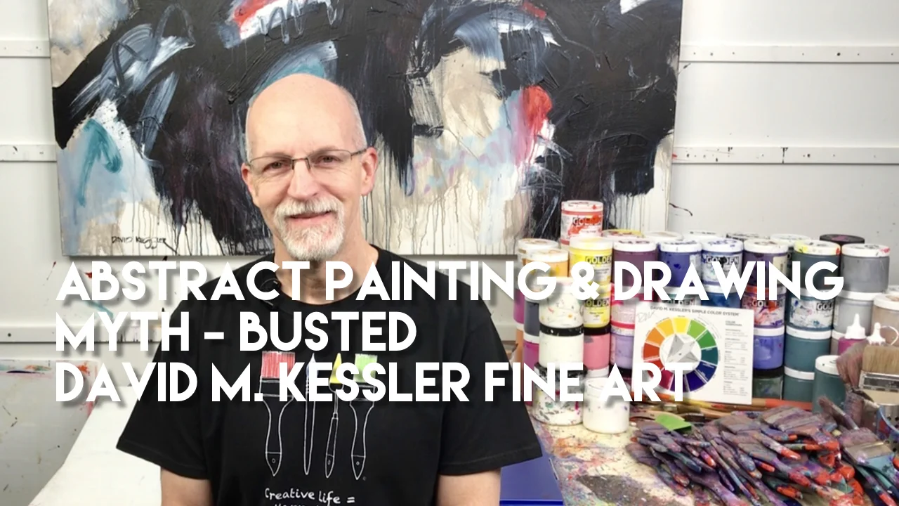 Abstract Painting &amp; Drawing Myth Busted