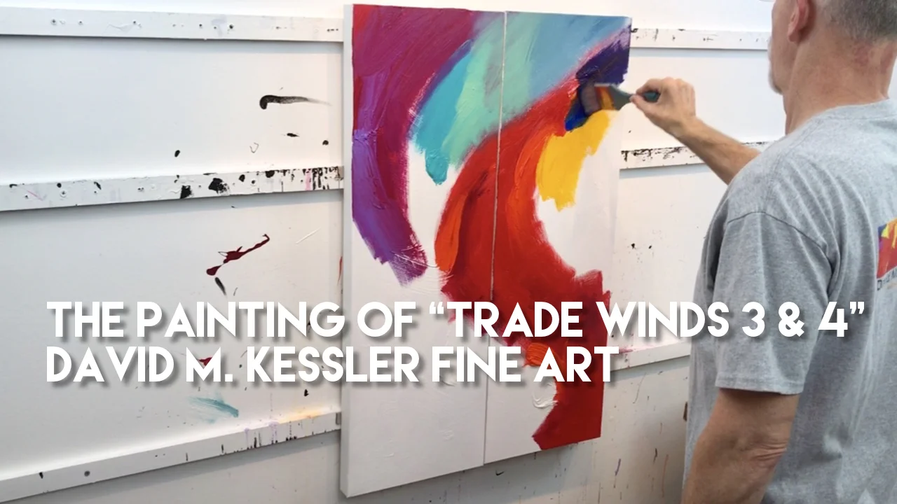The Painting of "Trade Winds 3 and 4"