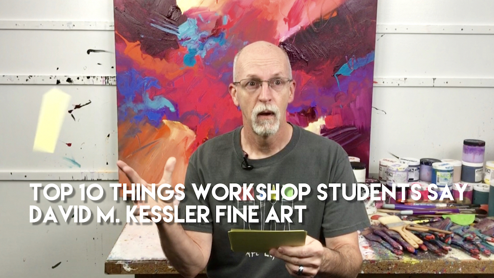 Top 10 Things Art Workshop Students Say