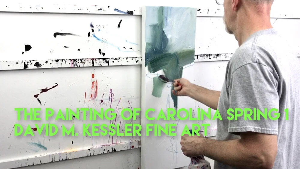 The Painting of "Carolina Spring 1"