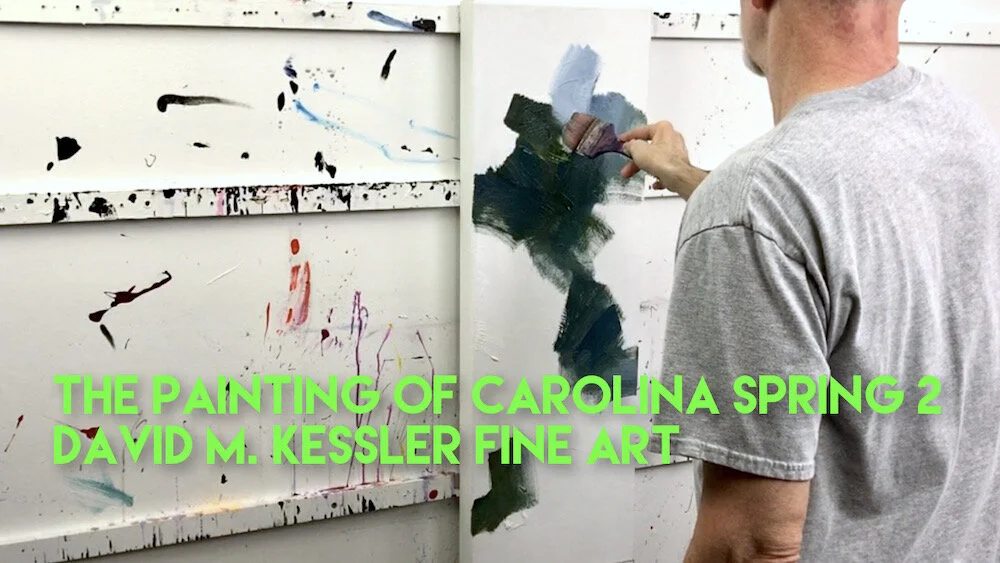 The Painting of "Carolina Spring 2"