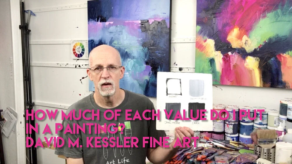 How Much of Each Value Do I Put in a Painting?