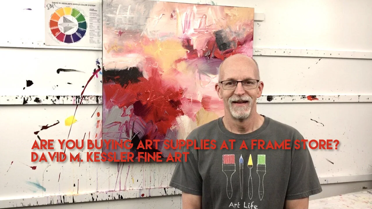 Are You Buying Art Supplies in a Frame Store? 
